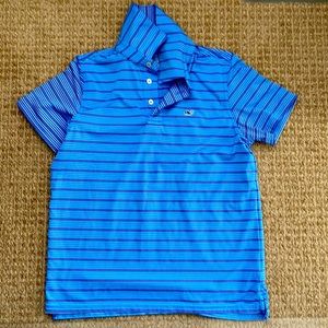 Vineyard Vines Sankaty Stripe Performance Polo